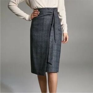 Aritzia Babaton Karl Wool Cashmere Skirt Size 0